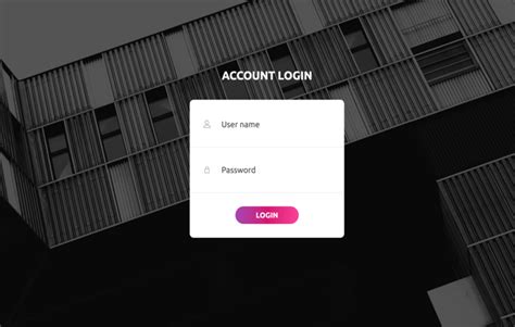 Login Template Title .